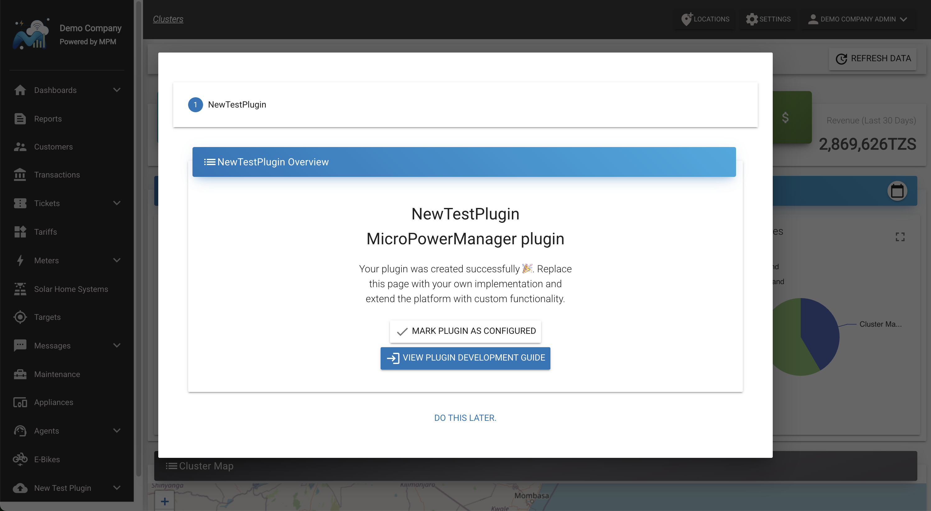New Plugin Registration Tail