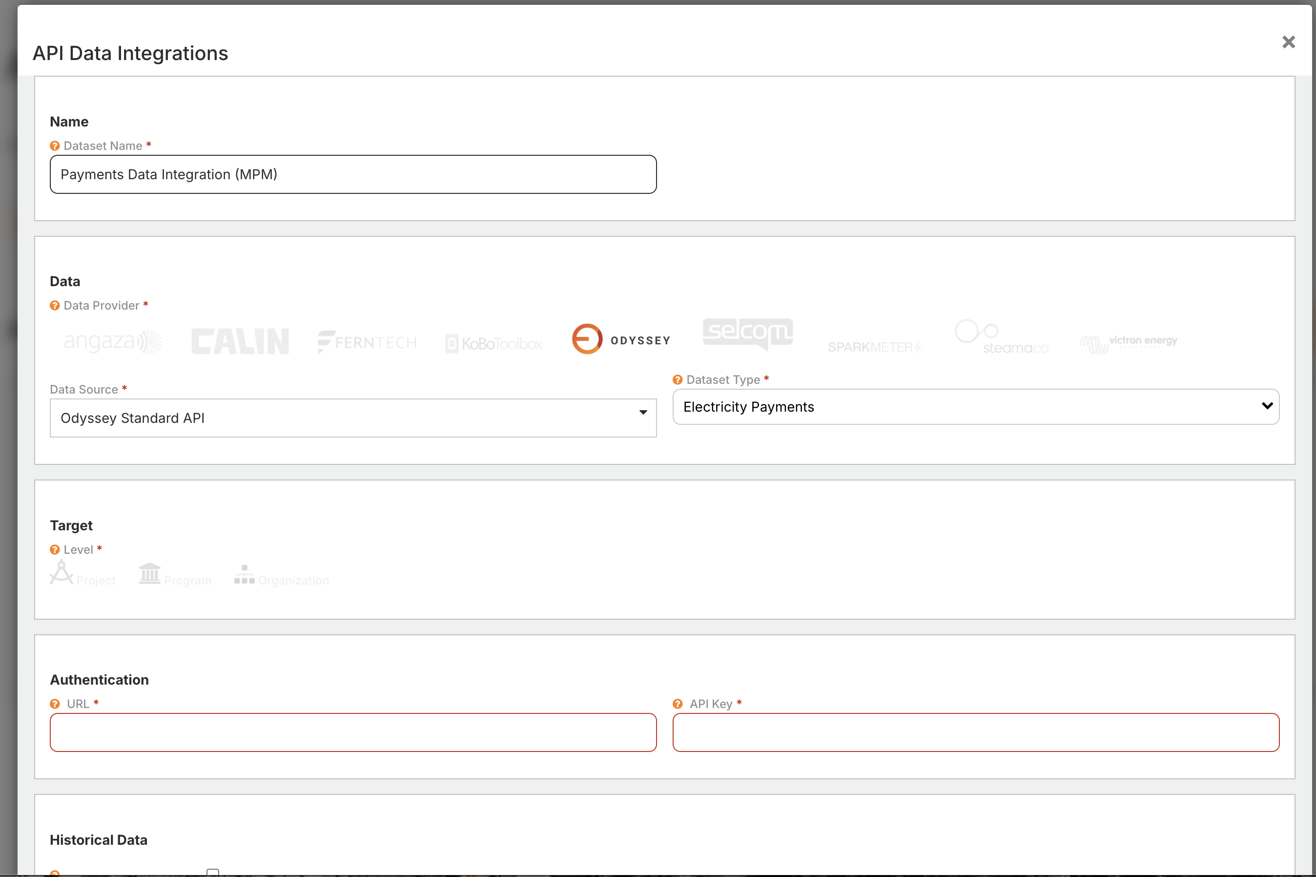 Odyssey API Integration