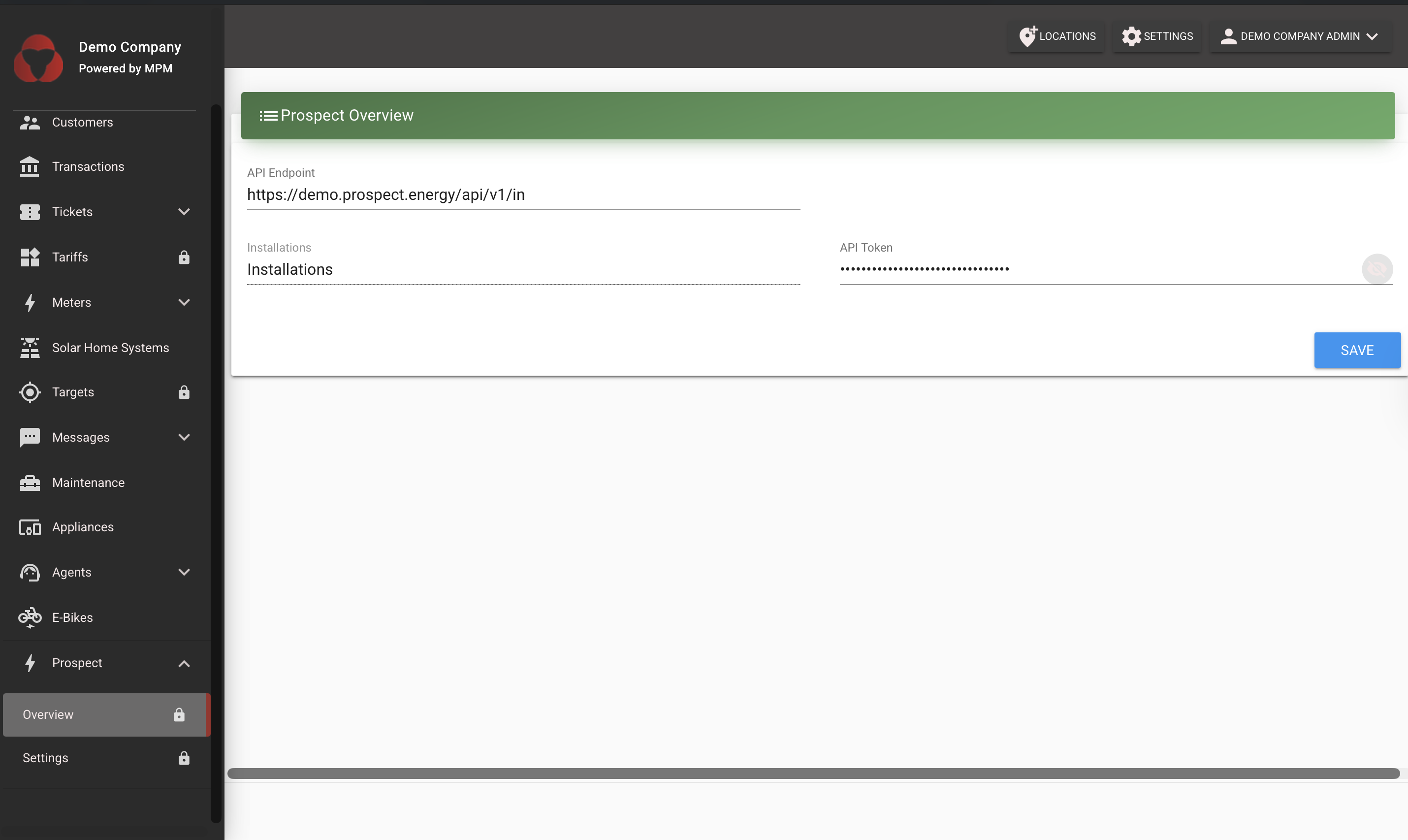 Configure Token and BASE_URL